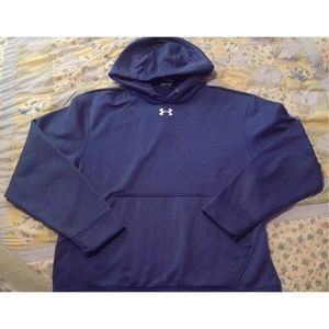 Navy Blue Under Armour Men's Hoodie